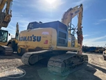 Back of used Excavator